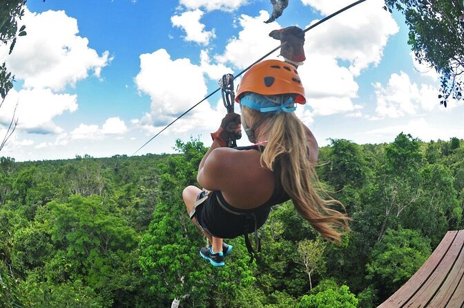 Selvatica Adventure Park: Ziplines and Cenote Tour From Cancun and Riviera Maya - Zipline Experience in the Jungle