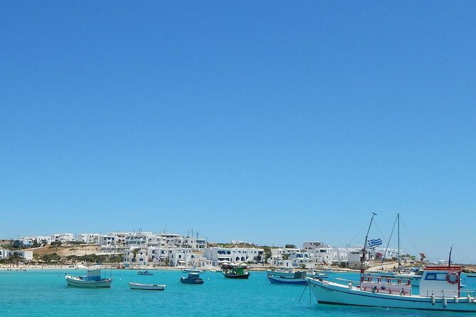 Semi-private Antiparos & Caves Blue Lagoon OR Rina Cave & Small Cyclades - Onboard Amenities and Logistics