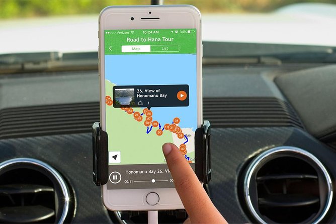 Shaka Guide Maui "Classic" Road to Hana Audio Driving Tour - App Features and Benefits