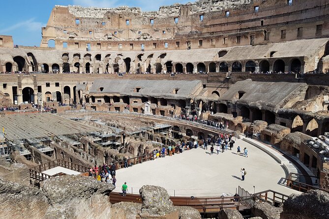 Small Group Colosseum Arena Floor Roman Forum and Palatine Hill - Booking Details