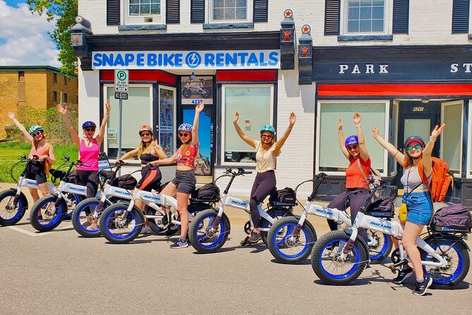 SNAP E BIKE Rental NIAGARA FALLS • All - Day • Ages 16 - Rider Restrictions and Recommendations