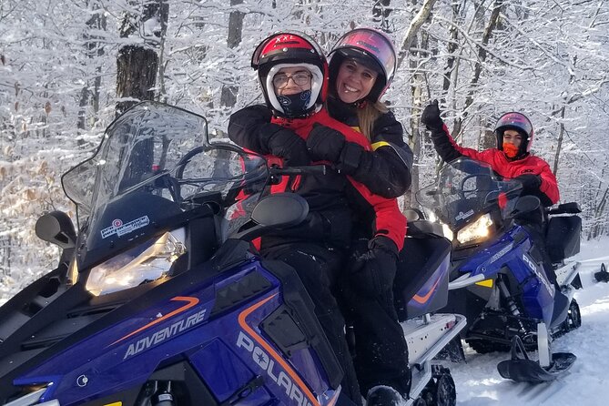 Snowmobiling Activity Rides of 1 Hour 30 - Safety Gear Provided