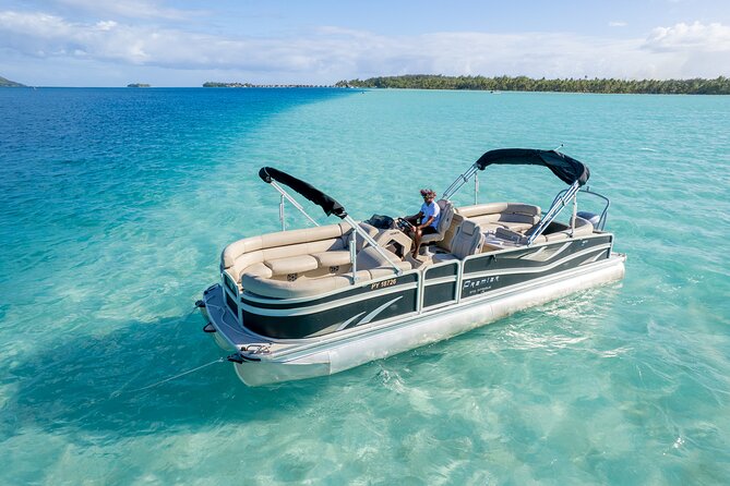 Toa Boat Bora Bora Private Lagoon Tour With Lunch on Majestic Pontoon Boat - Tour Inclusions