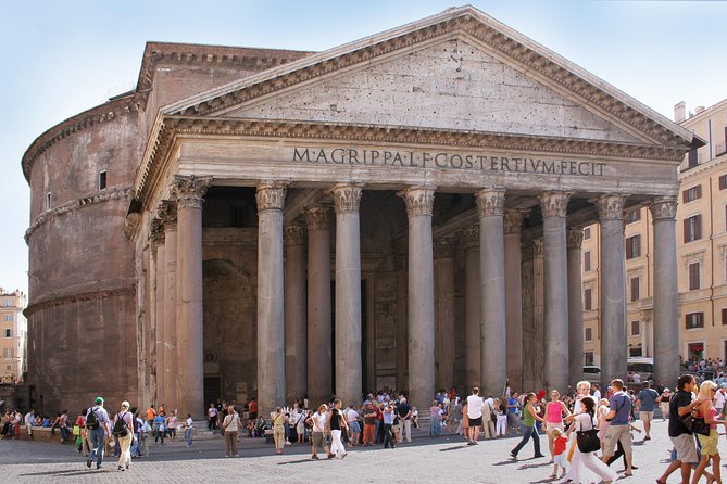 Tour of Rome:Trevi Fountain, Spanish Steps,Pantheon With Italian Ice Cream - Pantheon: Ancient Roman Temple