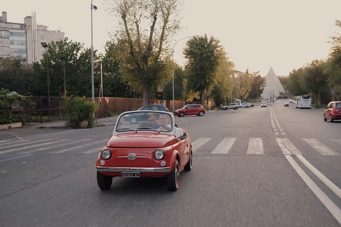 Vintage Fiat 500 Cabriolet: Private Tour to Romes Highlight - Private Tour Details and Inclusions