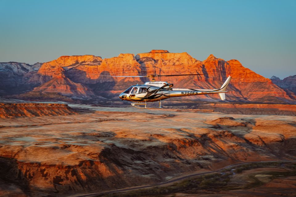 Zion National Park and Canaan Cliffs: Helicopter Tour - Experience Highlights