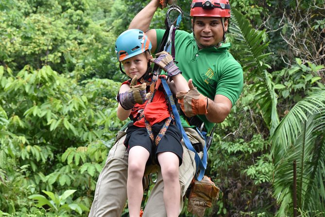 Zip Lining, Rappel and a Tarzan Swing - Exciting Activities Offered