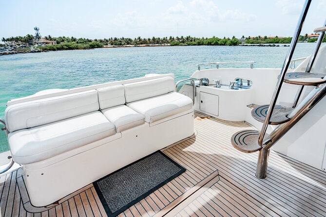 4-Hour Private 50 Azimut Yacht Tour With Food, Open Bar & Snorkeling - Important Information