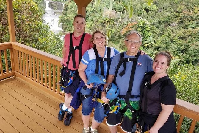 9-Line Waterfall Zipline Experience on the Big Island - Guided Experience
