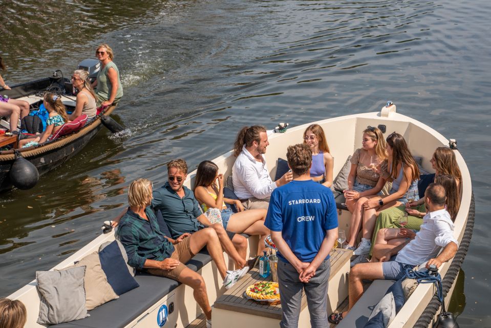 Amsterdam: German Guided Open Boat Cruise With Bar Onboard - Review Summary