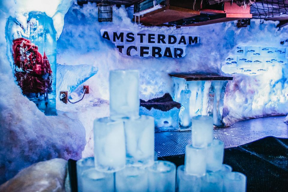 Amsterdam: Icebar Entry Ticket With 3 Drinks - Booking Information and Directions