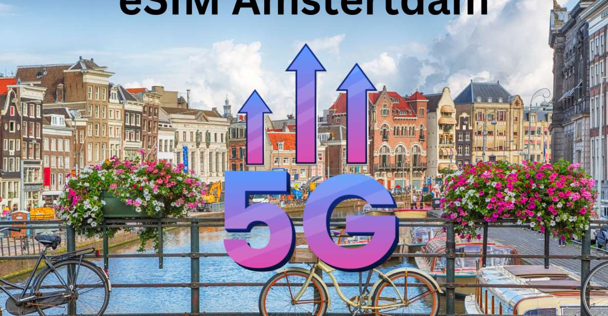 Amsterdam:Esim Mobile Data With Unlimited EU Internet Access - Inclusions and Support