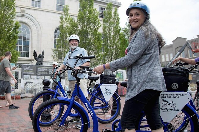 Asheville Historic Downtown Guided Electric Bike Tour With Scenic Views - Local Guide and Meeting Point Information
