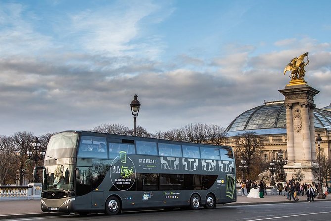 Bus Stop Champs-Elysées LEFT BANK LUNCH Glass of Champagne - Booking and Reviews