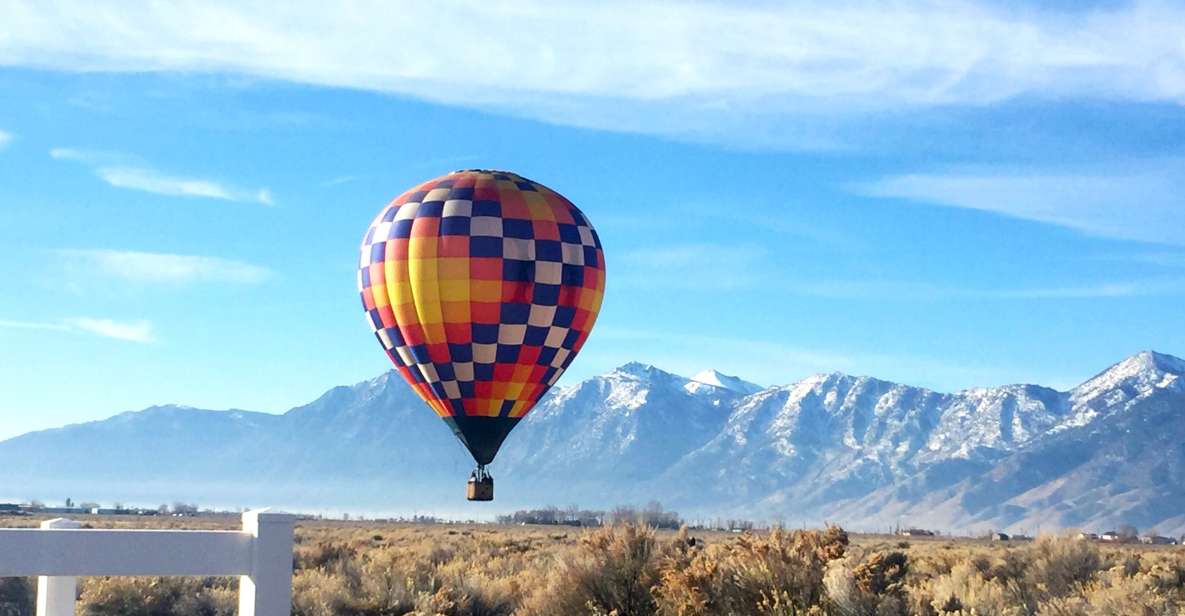 Carson City: Hot Air Balloon Flight - Confirmation Process and Departure Information