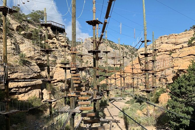 Central Colorado Canyons Zipline Adventure Course  - Buena Vista - Booking Confirmation and Exclusions