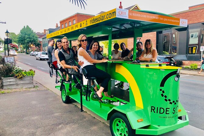 Charlottetown Pedal Pub Crawl Along the Waterfront on a Solar-Powered Pedal Bus! - Meeting Point and Address