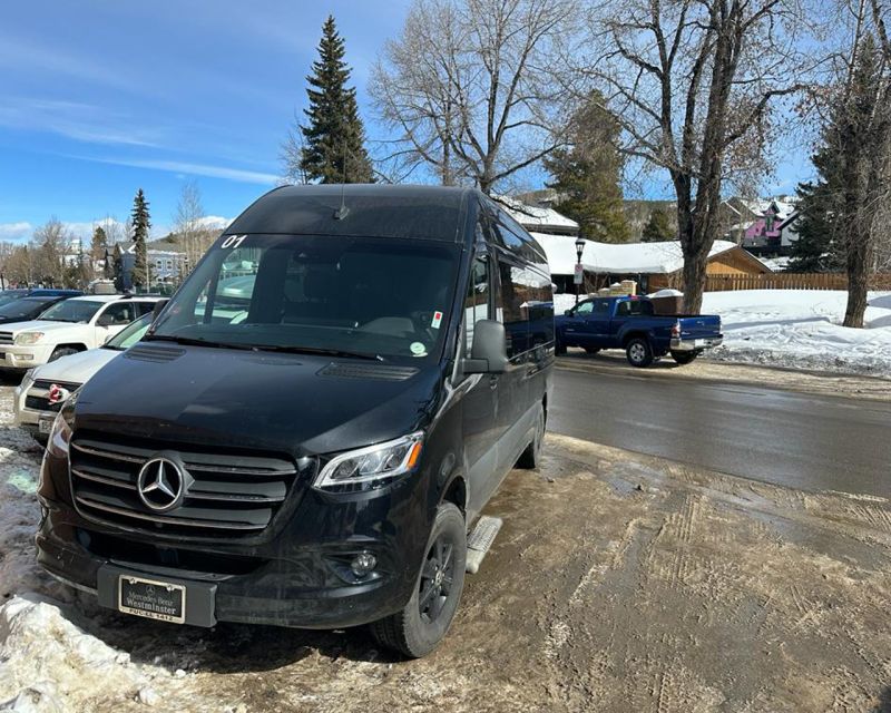 Denver Airport Transfer To/From Aspen for 6-14 Sprinter Van - Participant and Date Selection