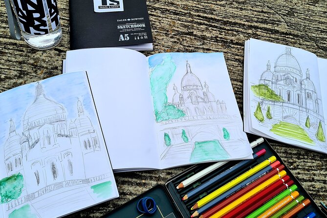 Drawing Workshop / Creative Notebook During an Unusual Walk in Montmartre - Additional Information