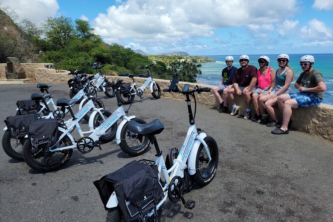 Electric Bike Ride & Diamond Head Hike Tour - E-Bike Ride Experience