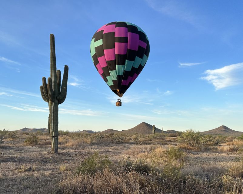 Epic Sonoran Sunrise Balloon Flight - Hot Air Balloon Inflation Process