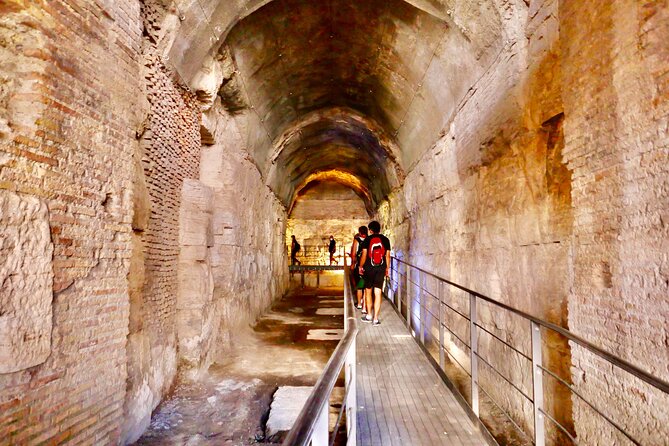 Expert Guided Tour of Colosseum Underground OR Arena and Forum - Skip-the-Line Entry Details