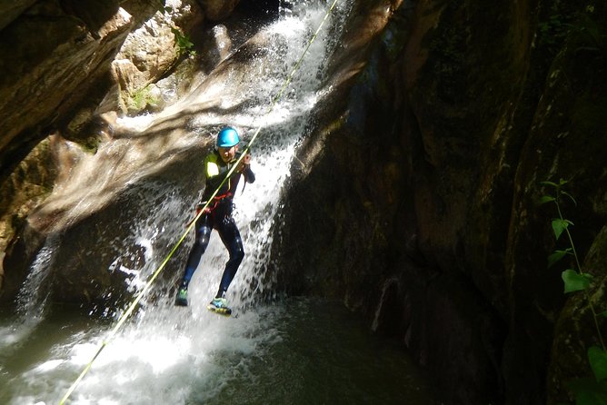 First Canyoning in Grenoble in the Vercors - Dive Into Crystal Clear Waters