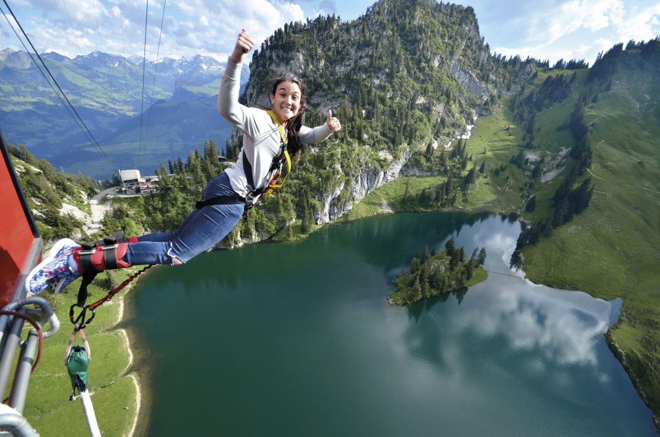 From Interlaken: Stockhorn Bungee Jump - Full Description