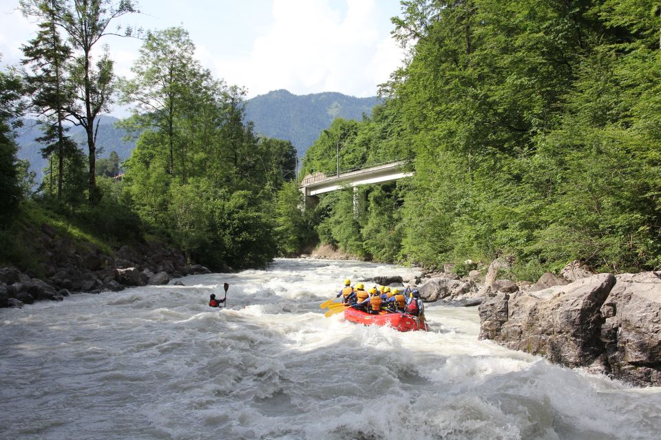 From Zurich: Rafting in Interlaken W/ Return Transfer - Full Description of the Activity