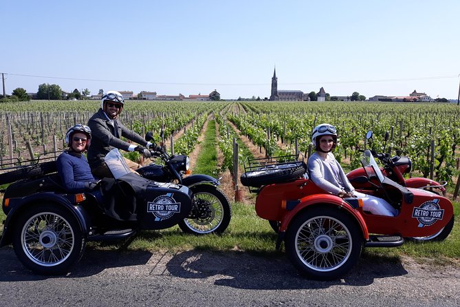 Half-Day Private Tour in Saint-Emilion in a Sidecar - Wine Tasting Experience