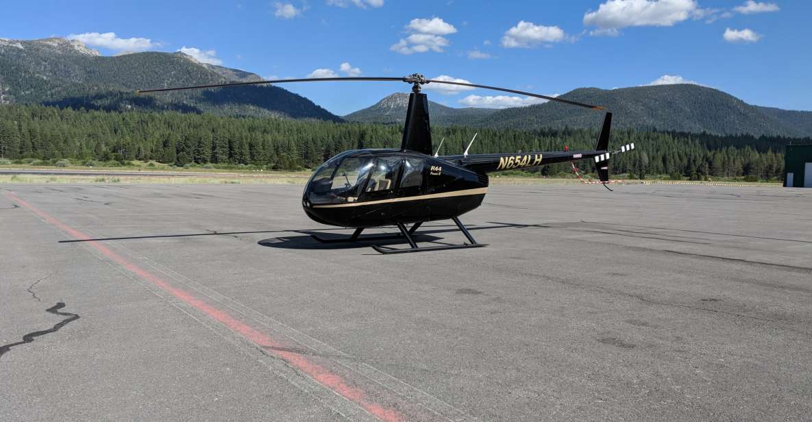 Lake Tahoe: Zephyr Cove Helicopter Flight - Booking Information