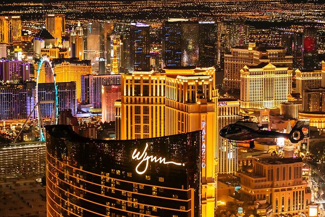 Las Vegas Strip Helicopter Night Flight With Optional Transport - Helicopter and Pickup Information