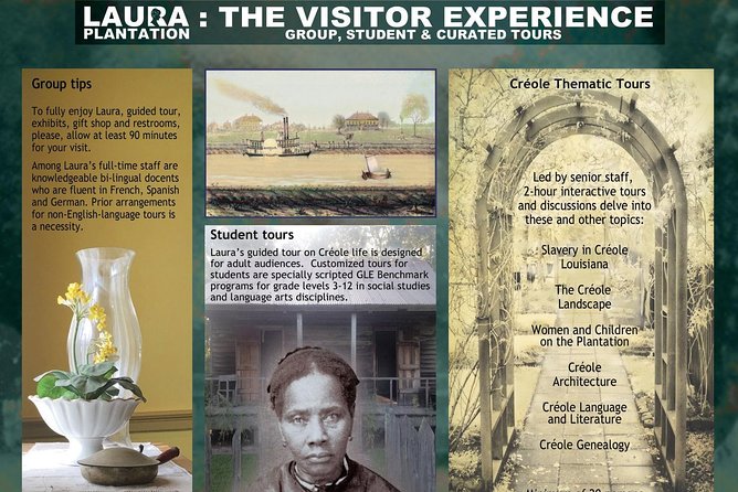 Laura Plantation Tour - Historical Significance