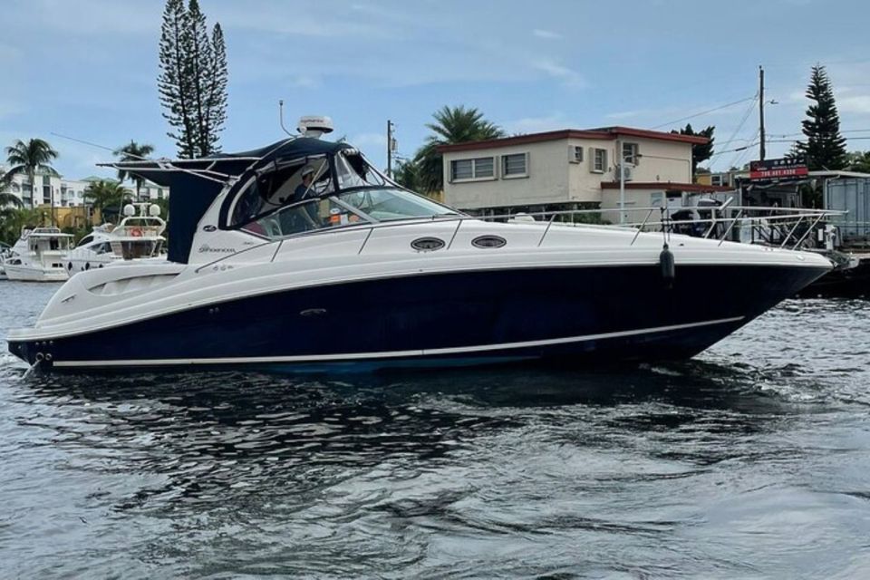 Miami: 37-Foot Sundancer Boat Rental - Highlights of the Activity