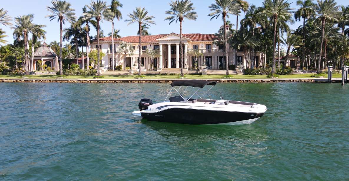 Miami Beach: Private Boat Tour Rental Charter - Charter Description