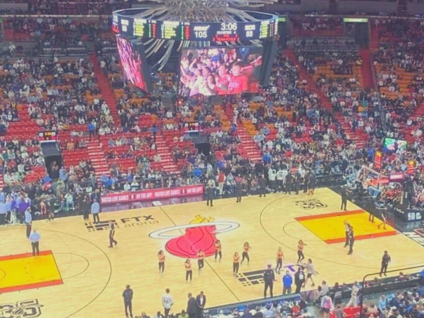 Miami: Miami Heat Basketball Game Ticket at Kaseya Center - Highlights of the Game