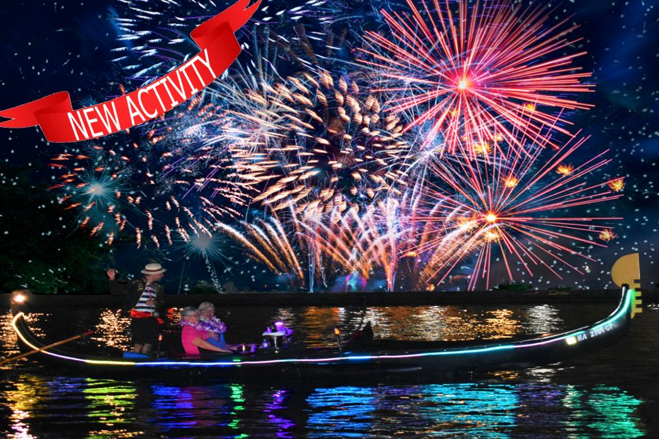 Oahu: Fireworks Cruise - Ultimate Luxury Gondola With Drinks - Highlights and Souvenirs
