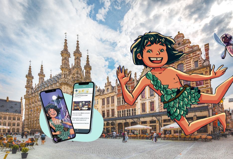Peter Pan" Leuven : Scavenger Hunt for Kids (8-12) - Booking Information