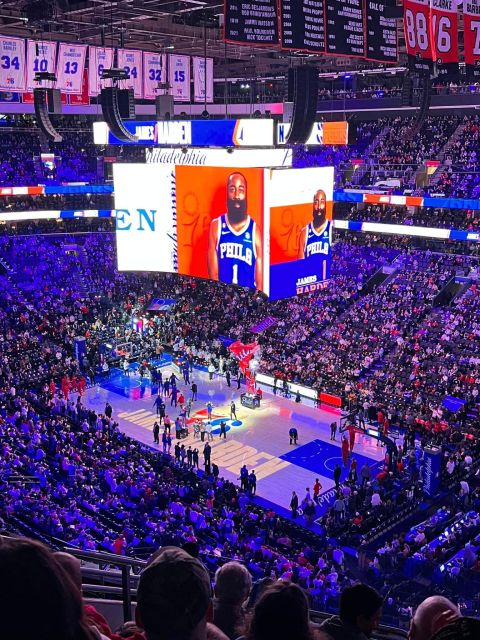 Philadelphia: Philadelphia 76ers Basketball Game Ticket - Game Experience Description