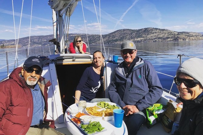 Private Kelowna Sailing Cruise on Okanagan Lake - Inclusions