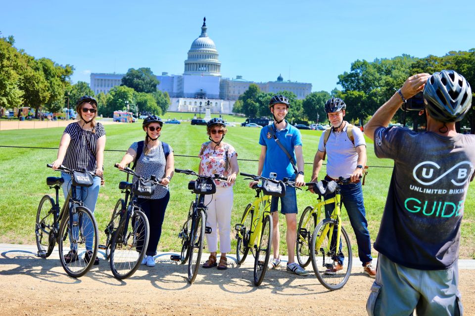 Private Washington DC Bike Tour - Inclusions