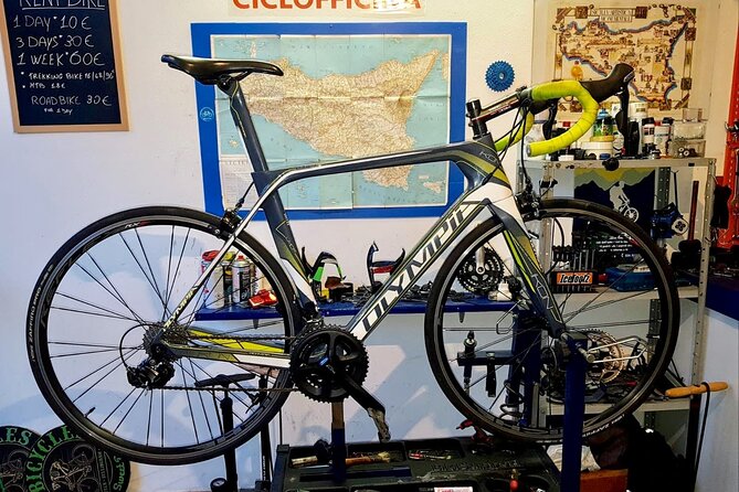 Rent a Carbon or Aluminum Road Bike in Sicily - Additional Information