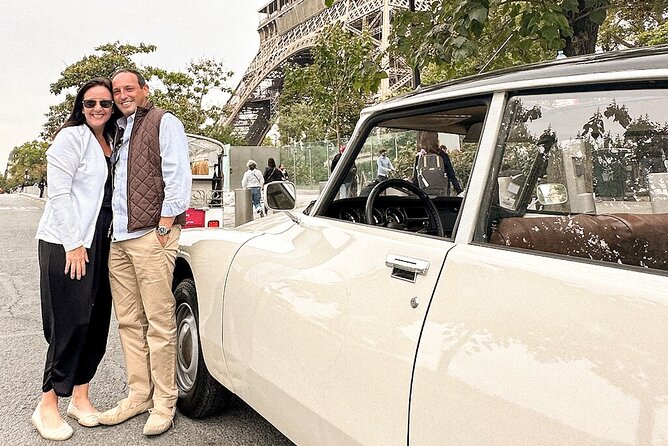 Romantic Tour of Paris in Luxury Citroën DS With Open-Roof - Romantic Routes Covered