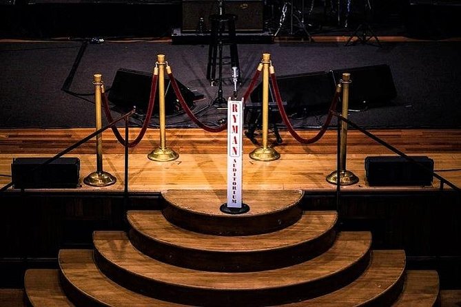 Ryman Auditorium Self-Guided Tour With Souvenir Photo Onstage - Customer Support and Assistance