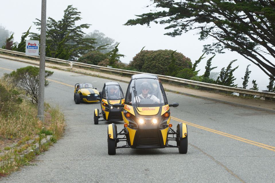 San Francisco: Electric Gocar Tour Over Golden Gate Bridge - Vehicle Information