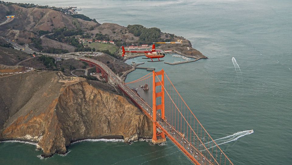 San Francisco: Golden Gate Helicopter Adventure - Participant Information