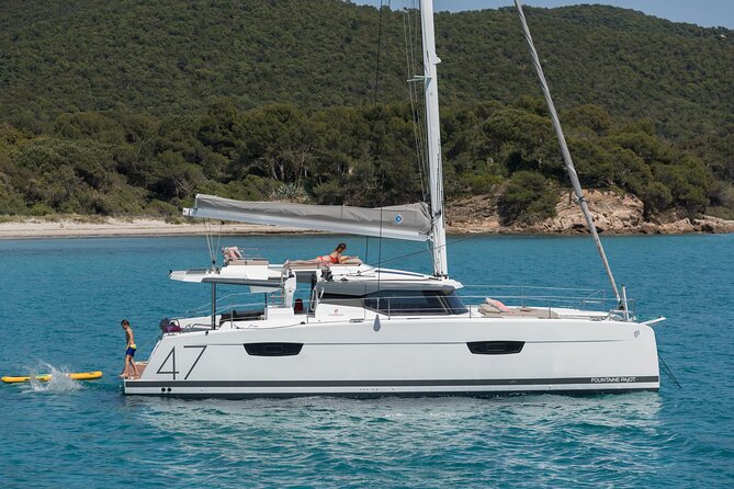 Semi-Private Brand-New Catamaran Cruise in Mykonos With Meal, Drinks & Transport - Crew and Service