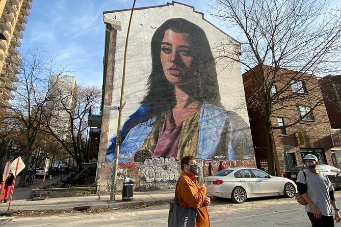 The Original Montreal Mural Arts Tour by Spade & Palacio - History and Culture Exploration