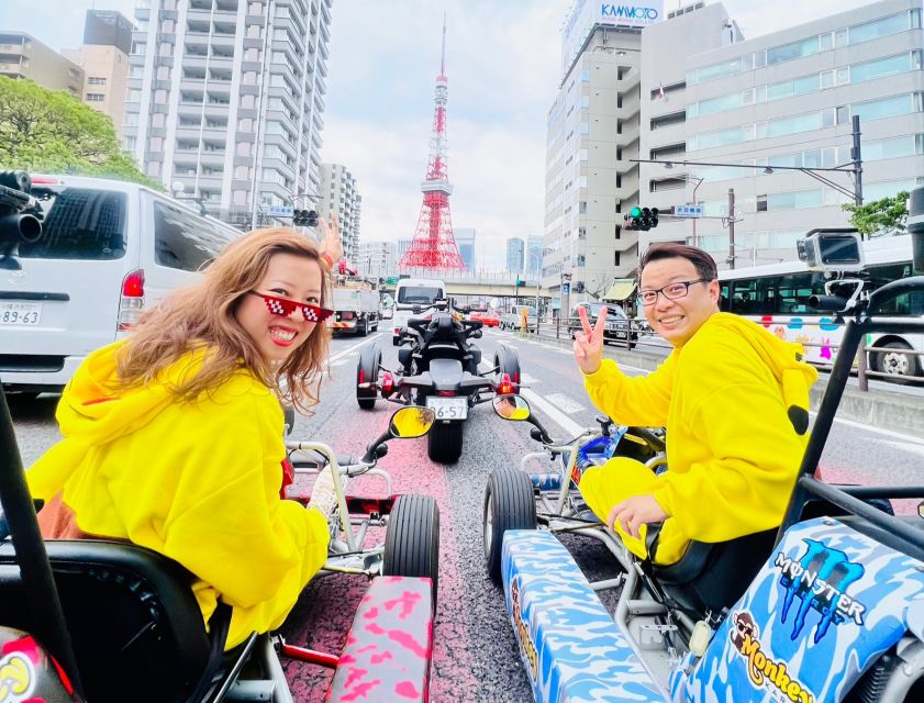 Tokyo: Shibuya Crossing, Harajuku, Tokyo Tower Go Kart Tour - Tour Highlights