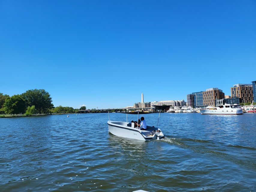 Washington DC: the Wharf Self-Driven Boat Tour With Map - Review Summary